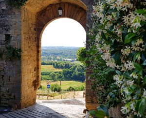 Castelul medieval Monteriggioni din Toscana