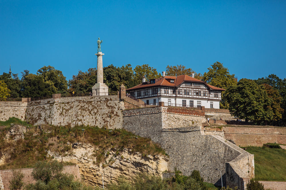 Alexandra Cristian - Belgrade Kalemegdan fortress Victory monument Institute for the Protection of Cultural Monuments of Serbia by Luka Sarac